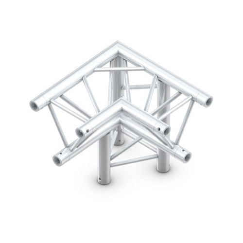 Structure alu trio – angle 3 départs 90°